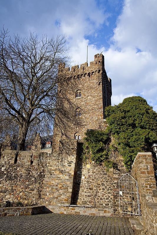 Bergfried der Burg Klopp